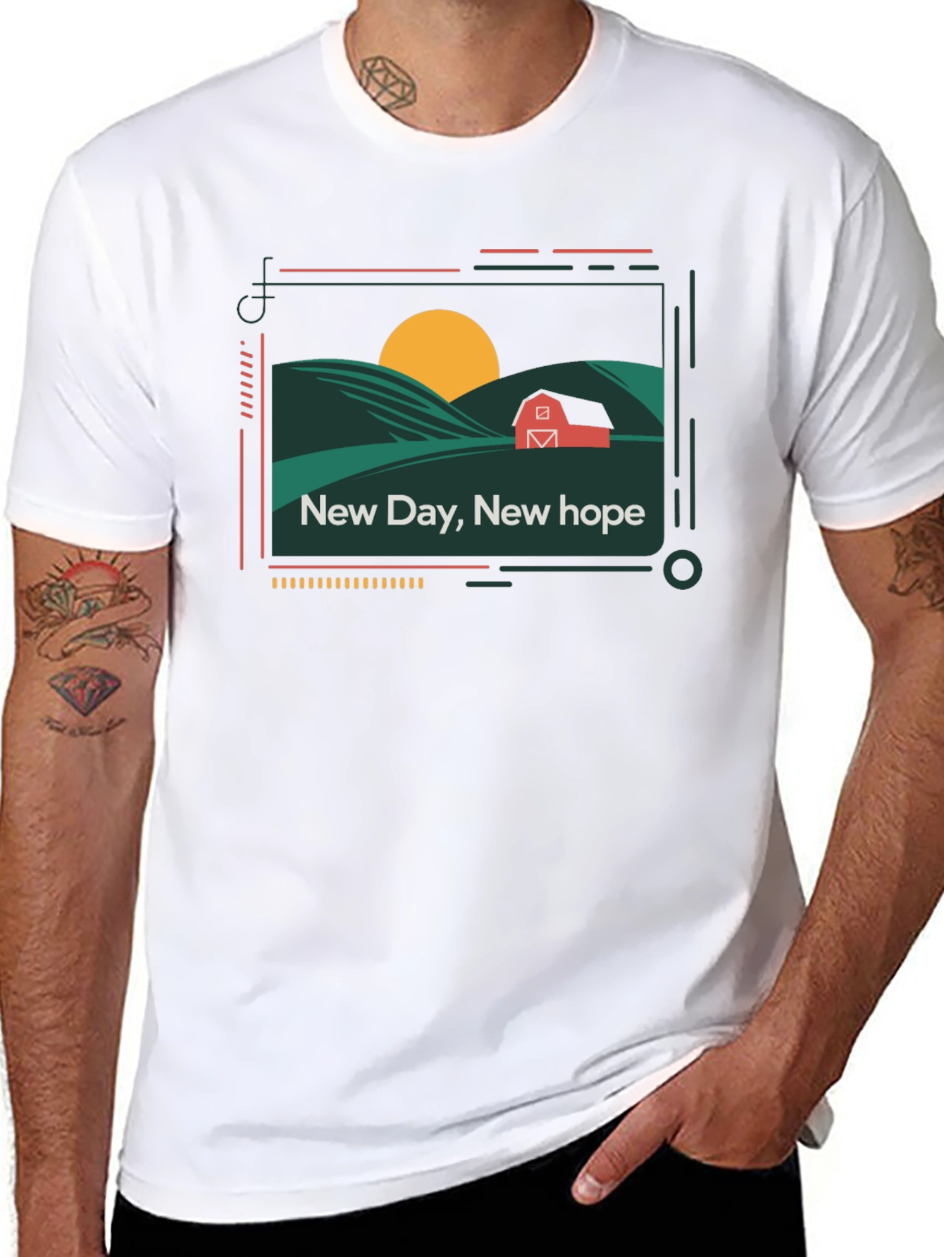 New Day New Hope Graphic T-Shirt