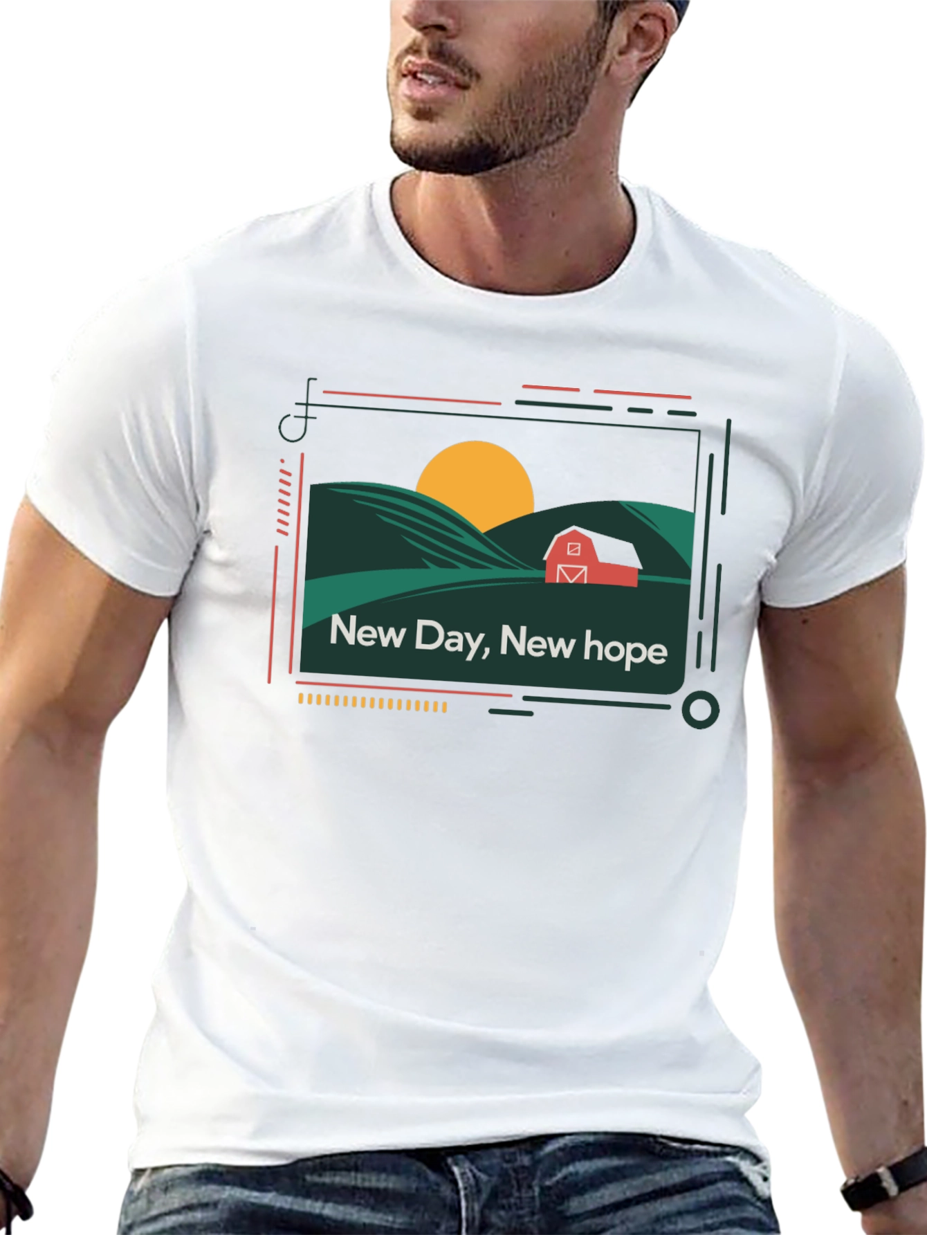 New Day New Hope Graphic T-Shirt