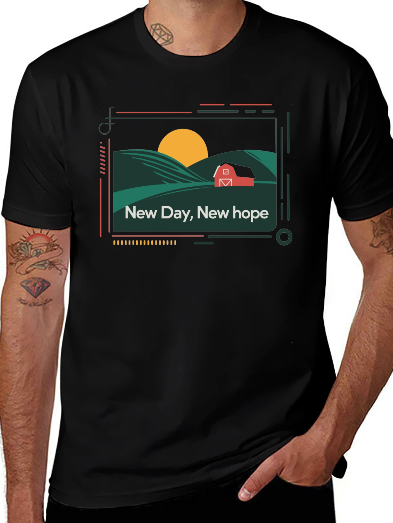 New Day New Hope Graphic T-Shirt