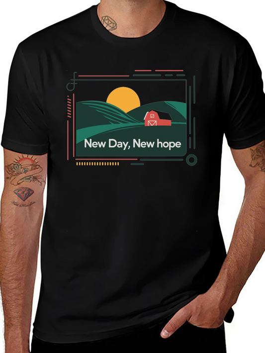 New Day New Hope Graphic T-Shirt