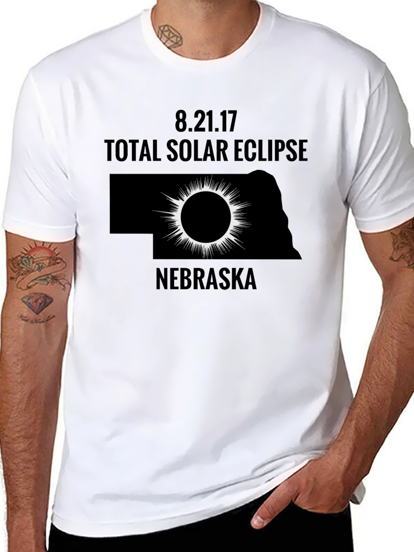 Total Solar Eclipse Nebraska T-Shirt