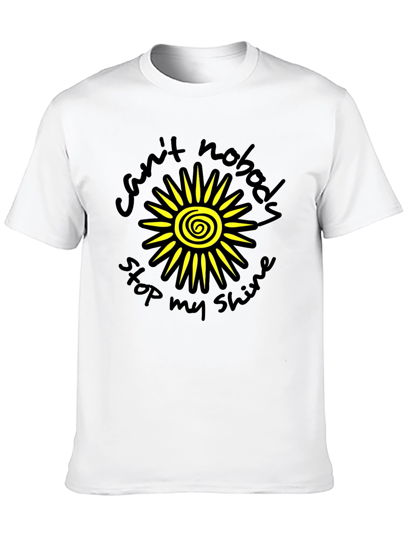 Sunshine Graphic Tee - Cant Nobody Stop My Shine
