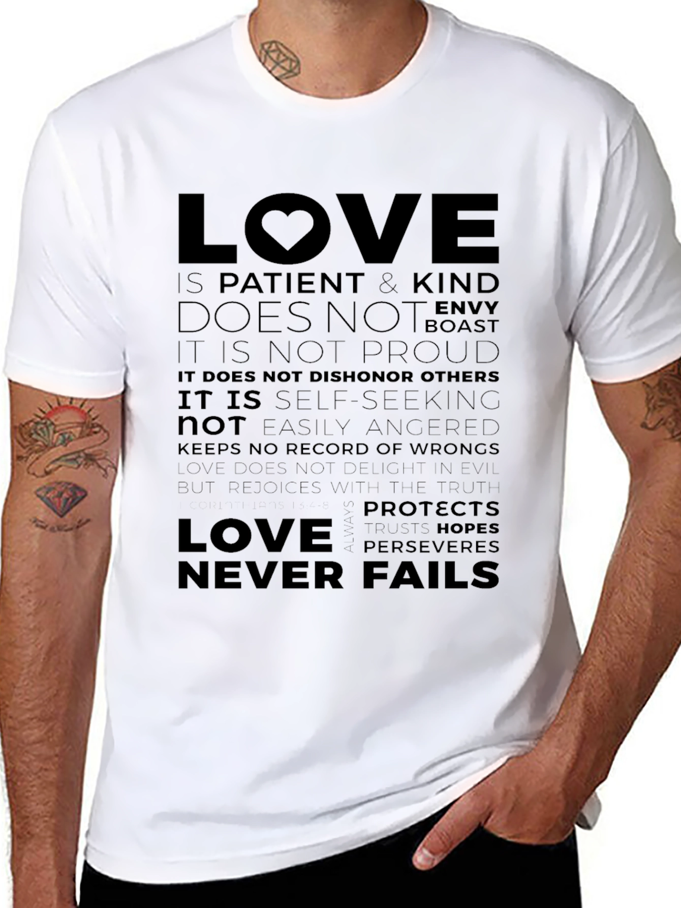 Love Is Patient Graphic Tee