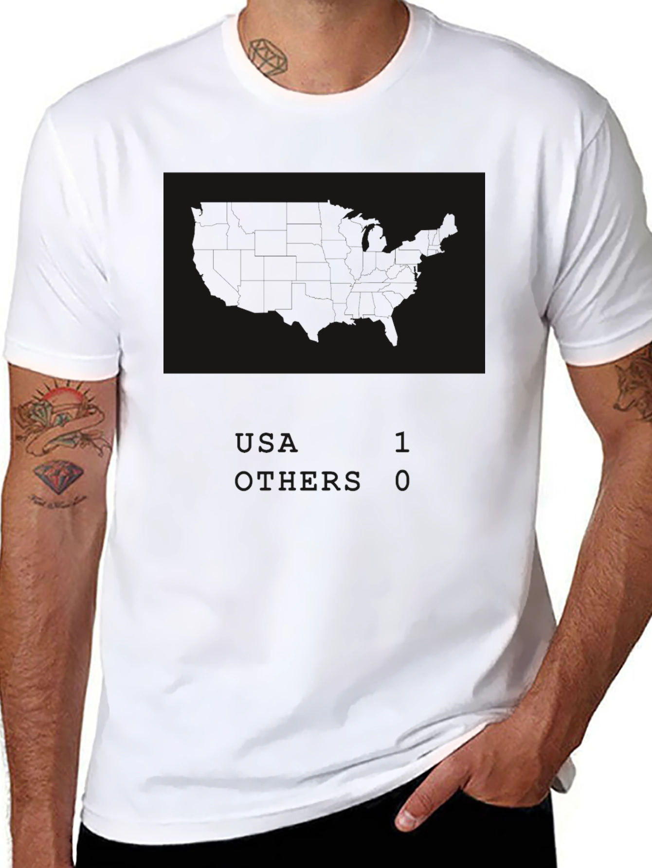 Mens Solid Black Crew Neck Short Sleeve T-Shirt