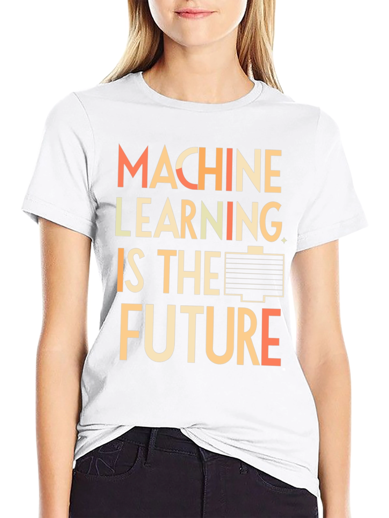 Machine Learning is the Future Black T-Shirt