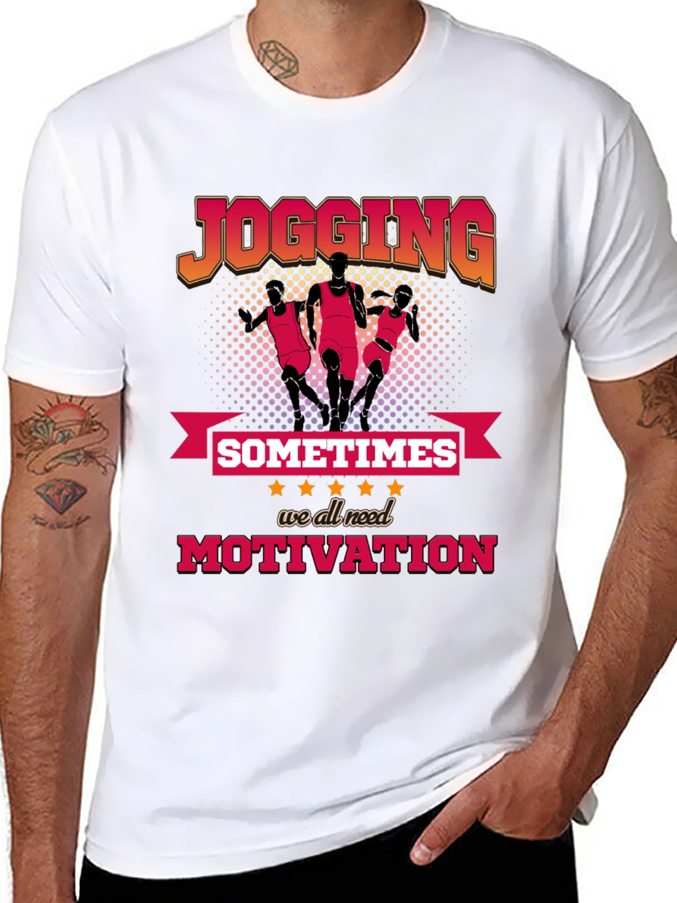 Jogging Motivation T-Shirt - Run Together