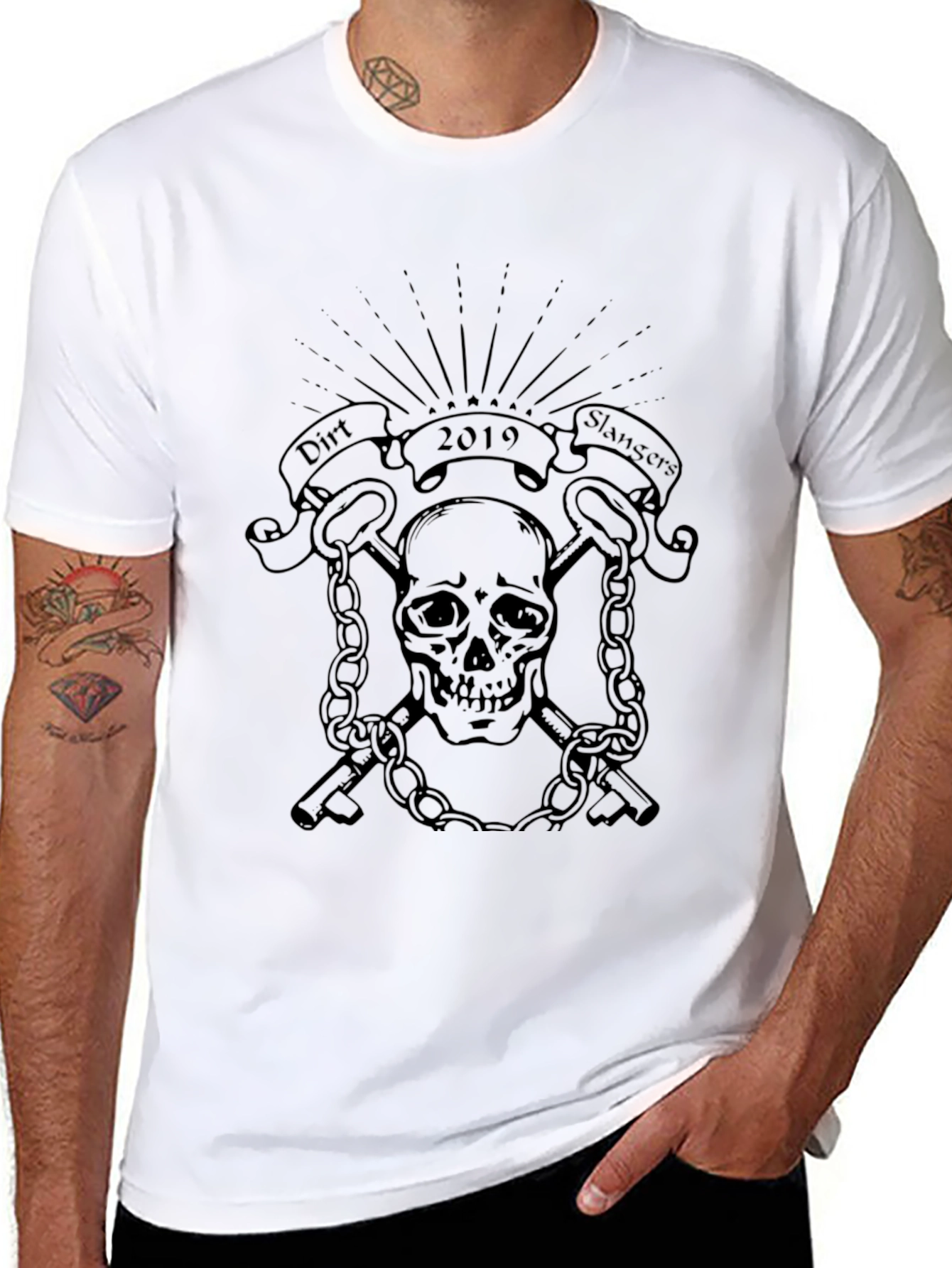 Dirt Slingers 2019 Skull Graphic Tee