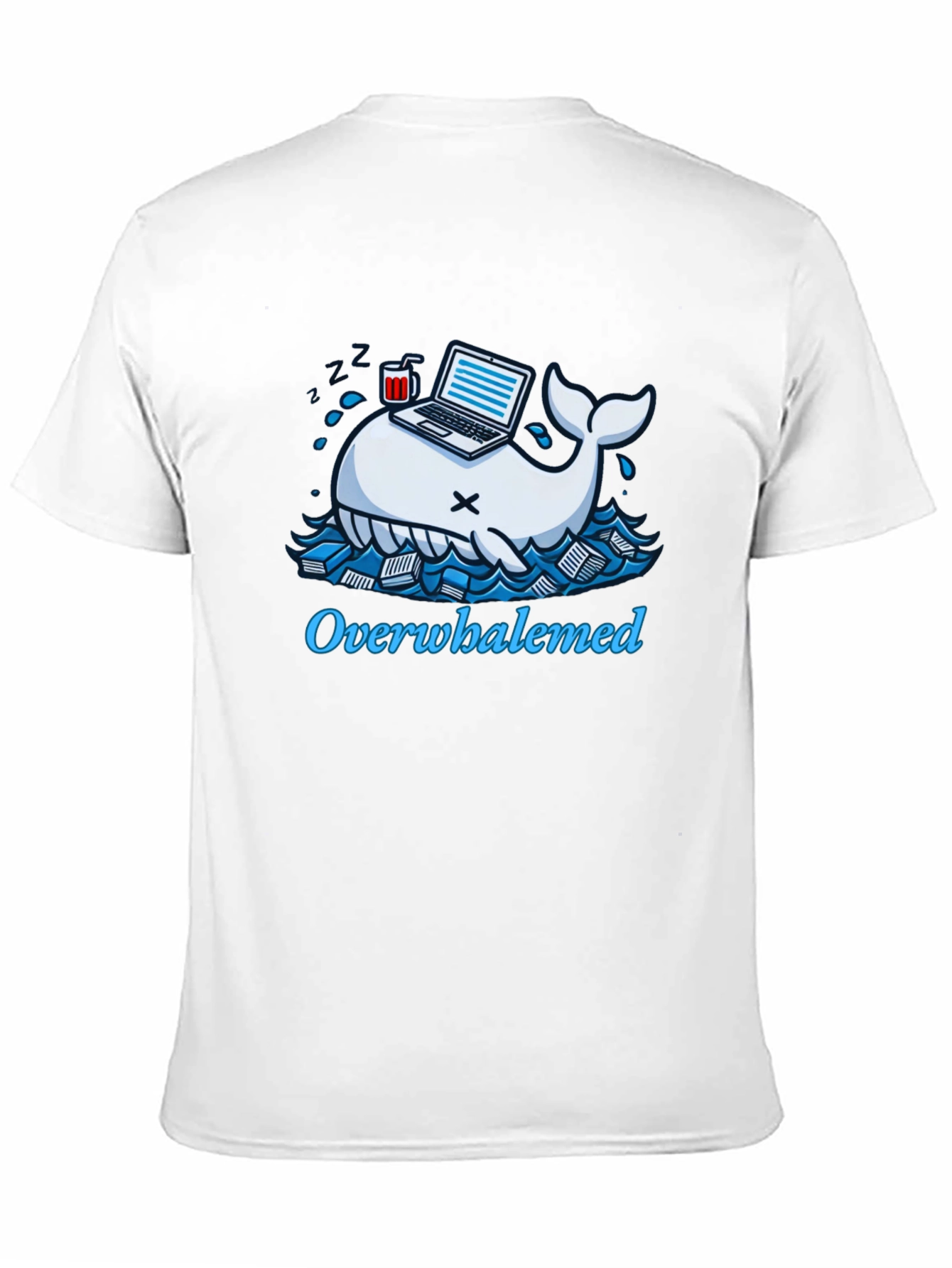 Overwhaledmed Funny T-Shirt