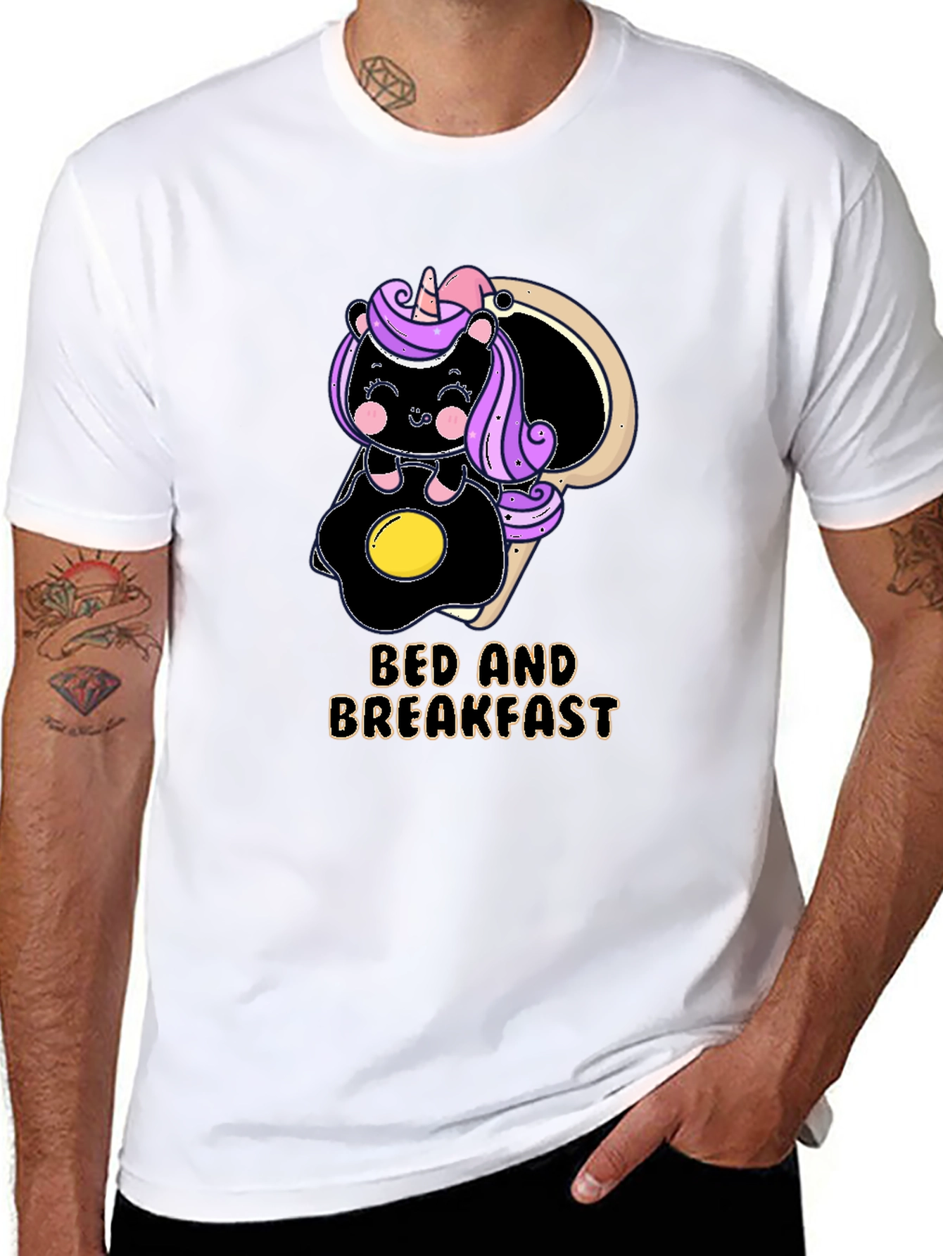 Bed and Breakfast Unicorn T-Shirt