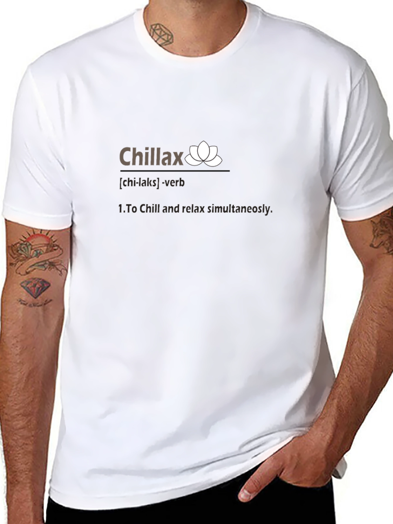 Chillax Definition T-Shirt - Relax & Chill Tee