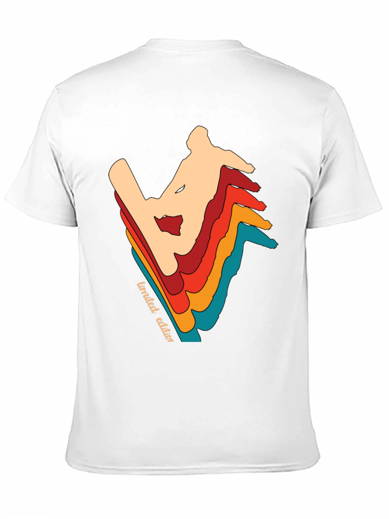 Retro Limited Edition Snowboarder Graphic Tee