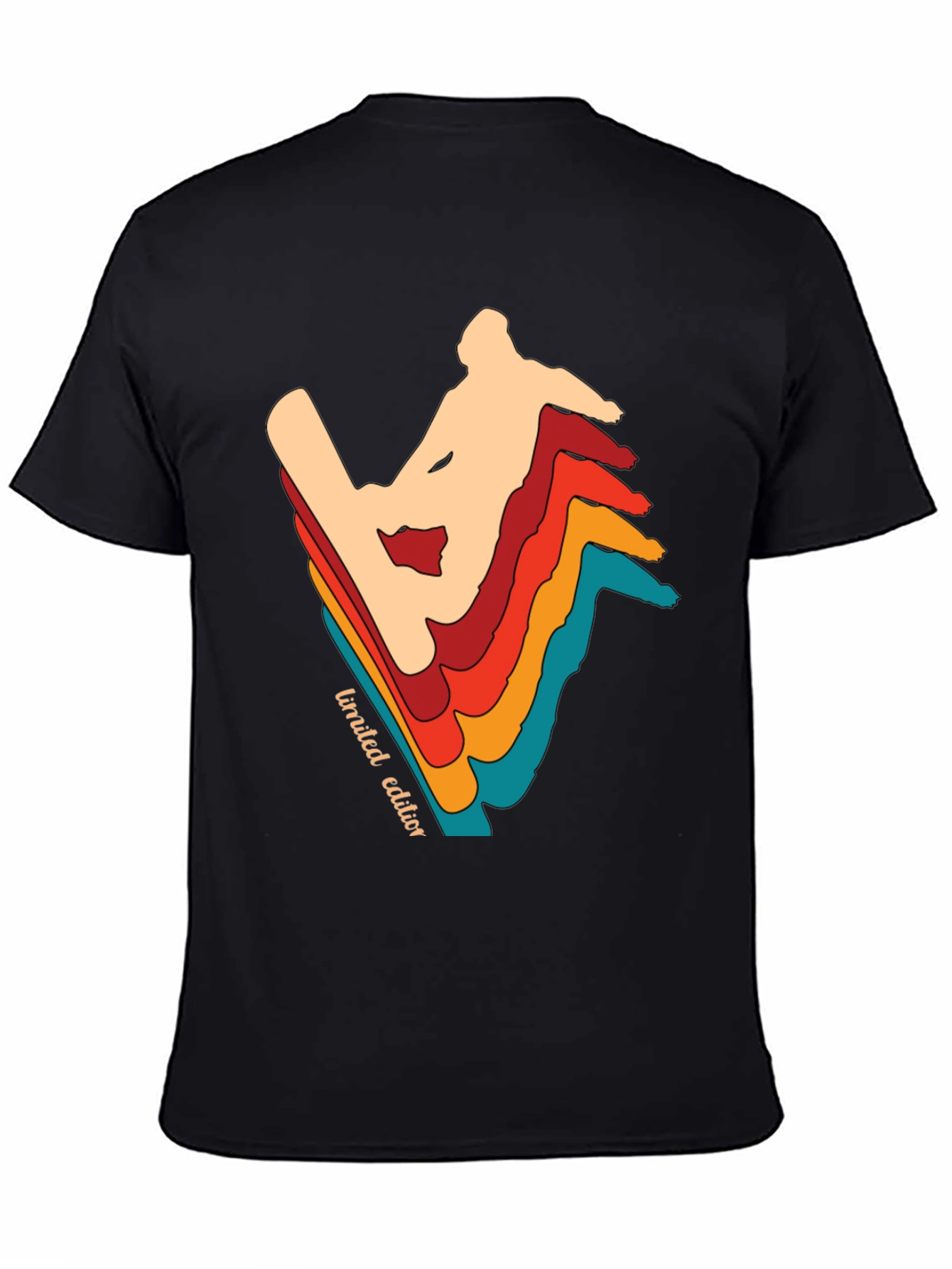 Retro Limited Edition Snowboarder Graphic Tee