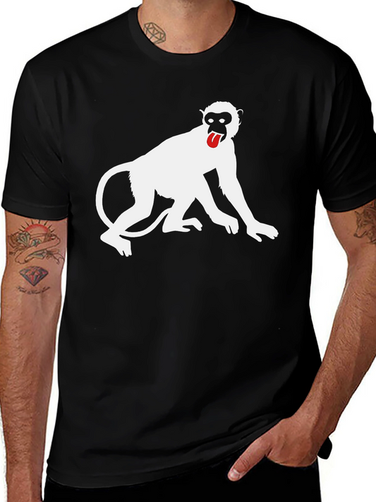 Monkey Graphic Tee - Black T-Shirt