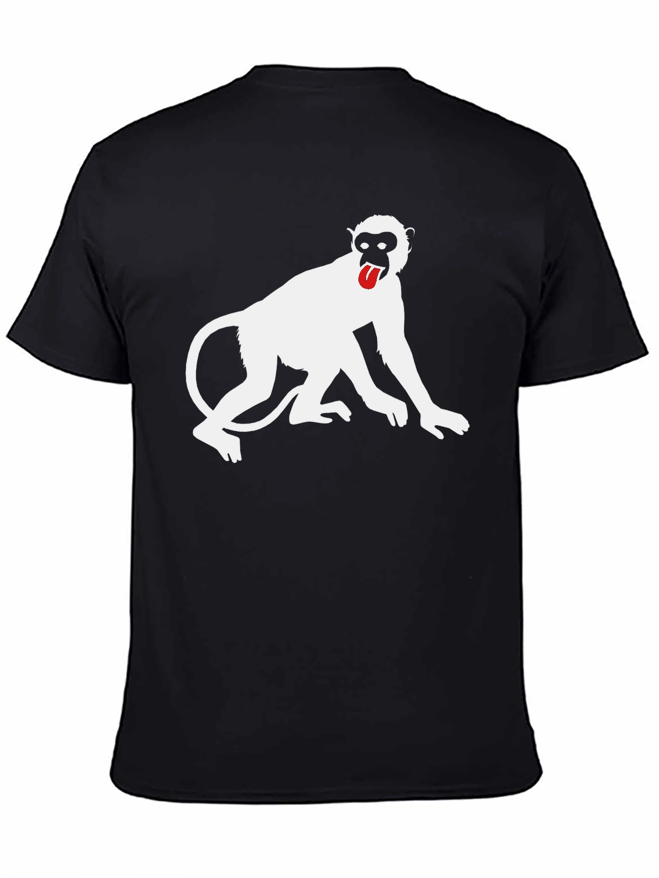 Monkey Graphic Tee - Black T-Shirt