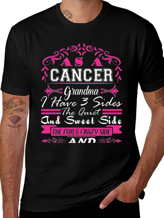 Cancer Grandma T-Shirt - 3 Sides