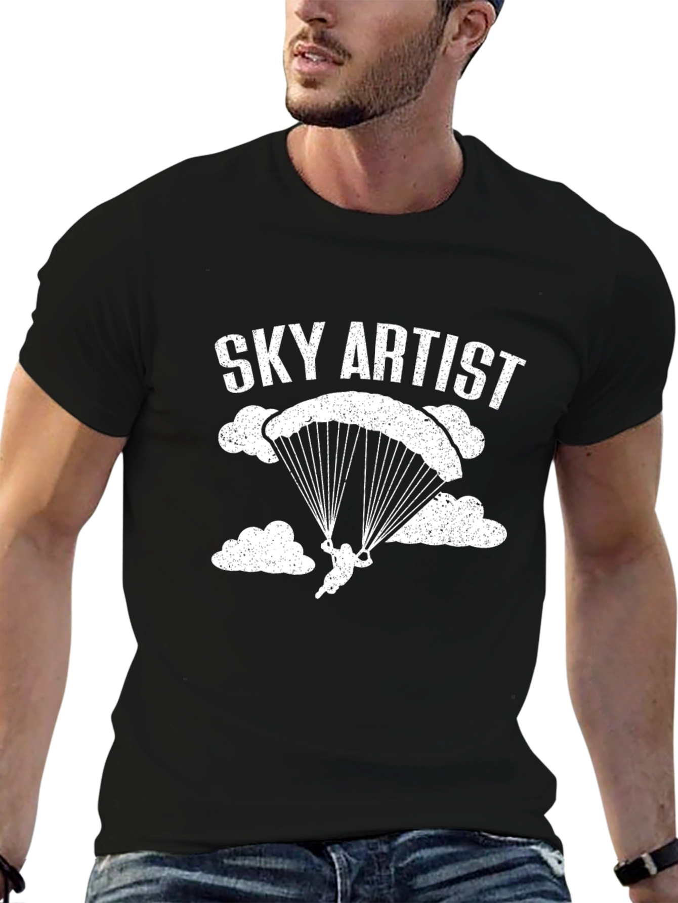 Sky Artist T-Shirt - Parachute Design