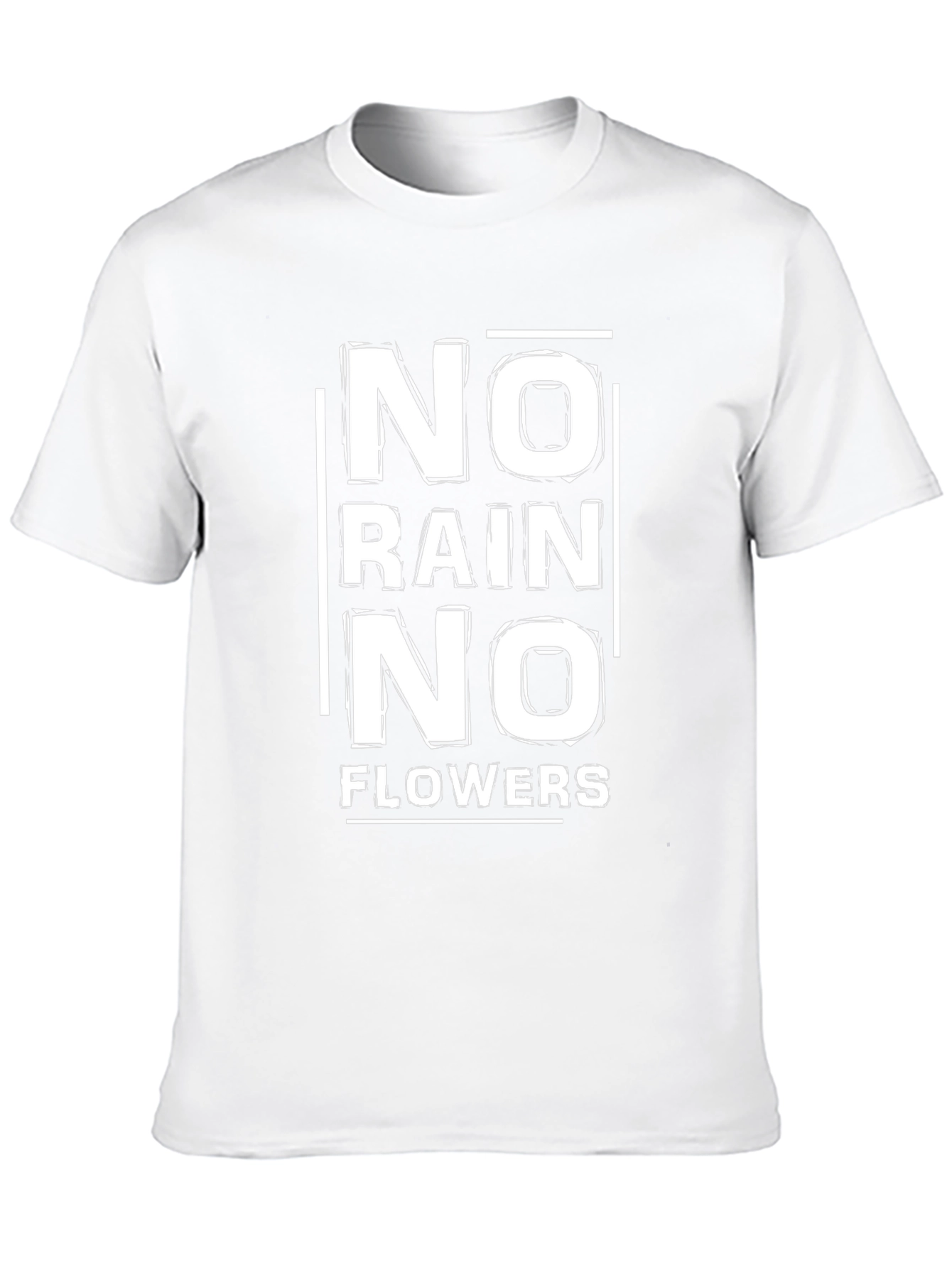 No Rain No Flowers Graphic Tee - Black