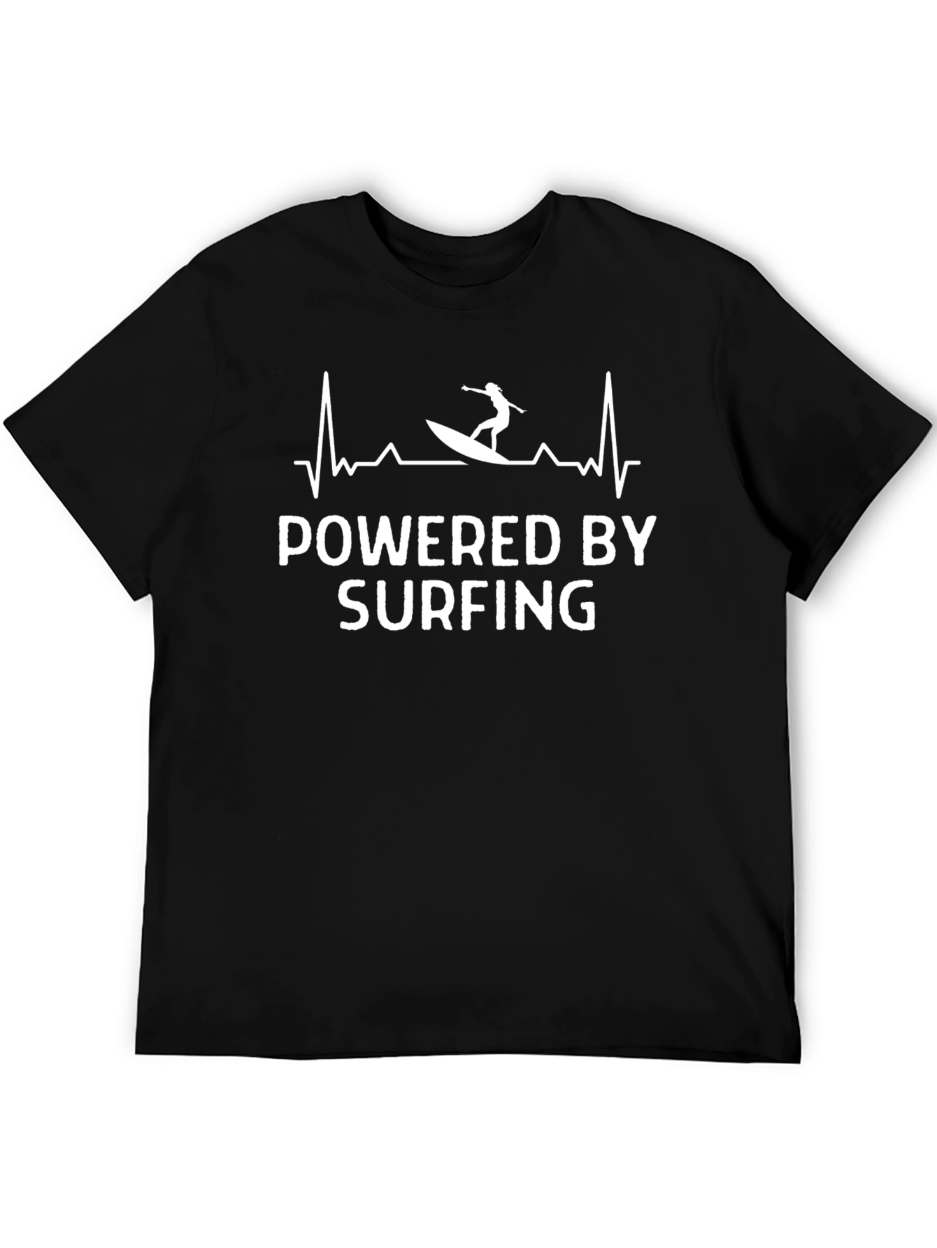Powered by Surfing Graphic Tee