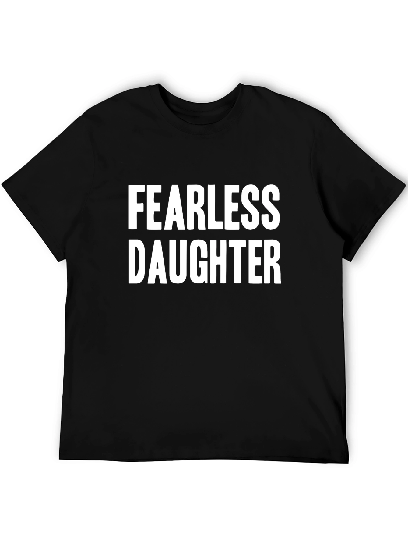 Fearless Daughter Graphic T-Shirt - Black