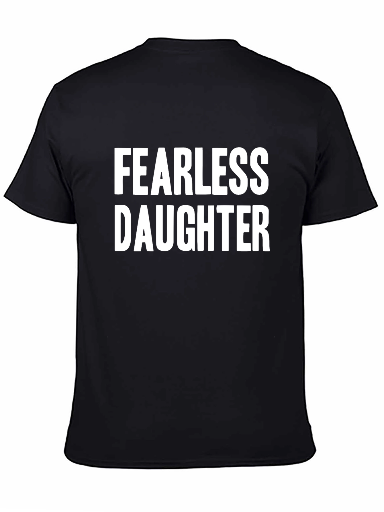 Fearless Daughter Graphic T-Shirt - Black