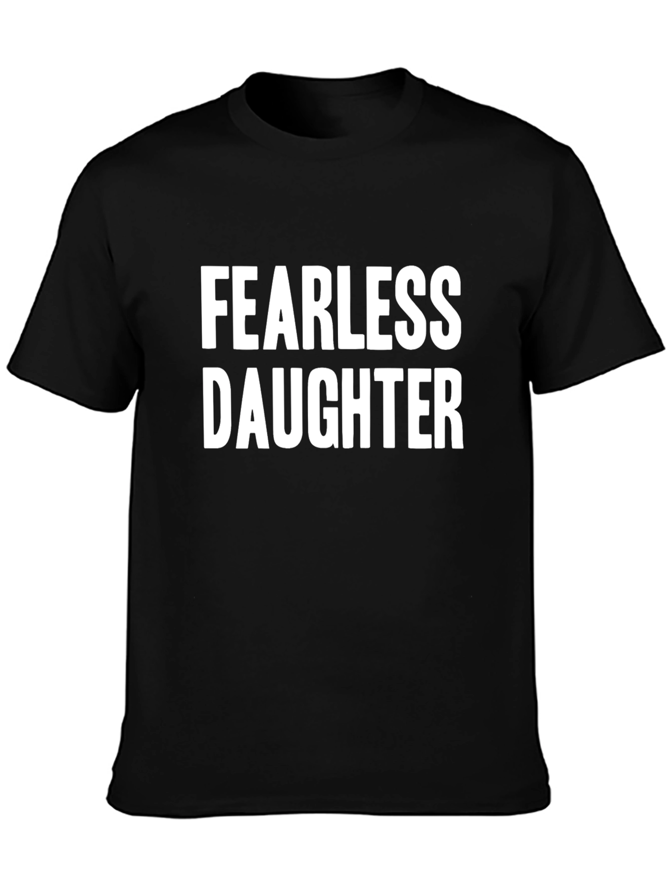 Fearless Daughter Graphic T-Shirt - Black