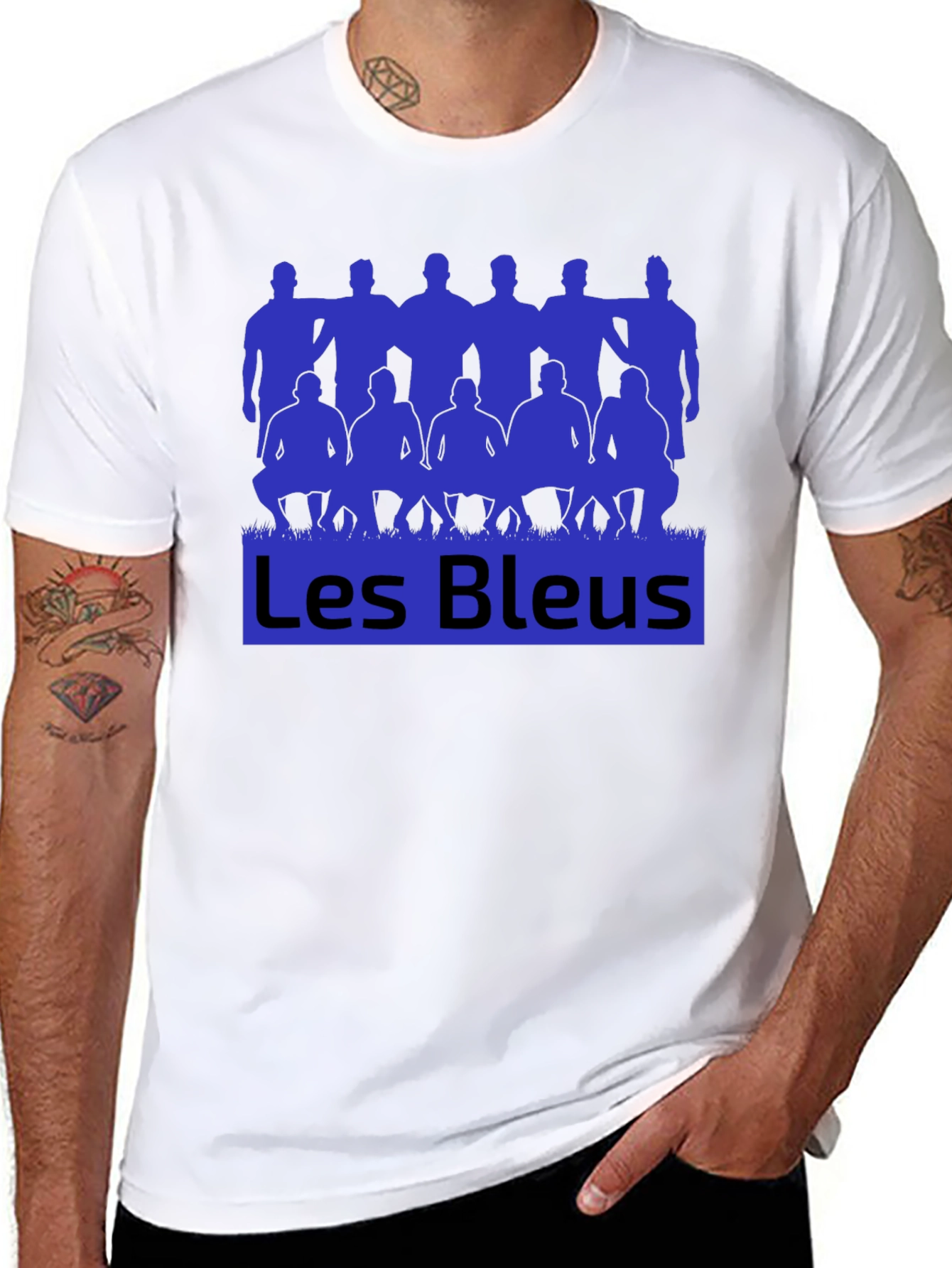 Les Bleus T-Shirt: France Football Fan Tee