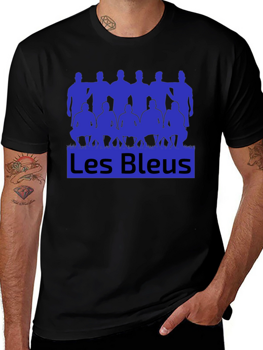 Les Bleus T-Shirt: France Football Fan Tee
