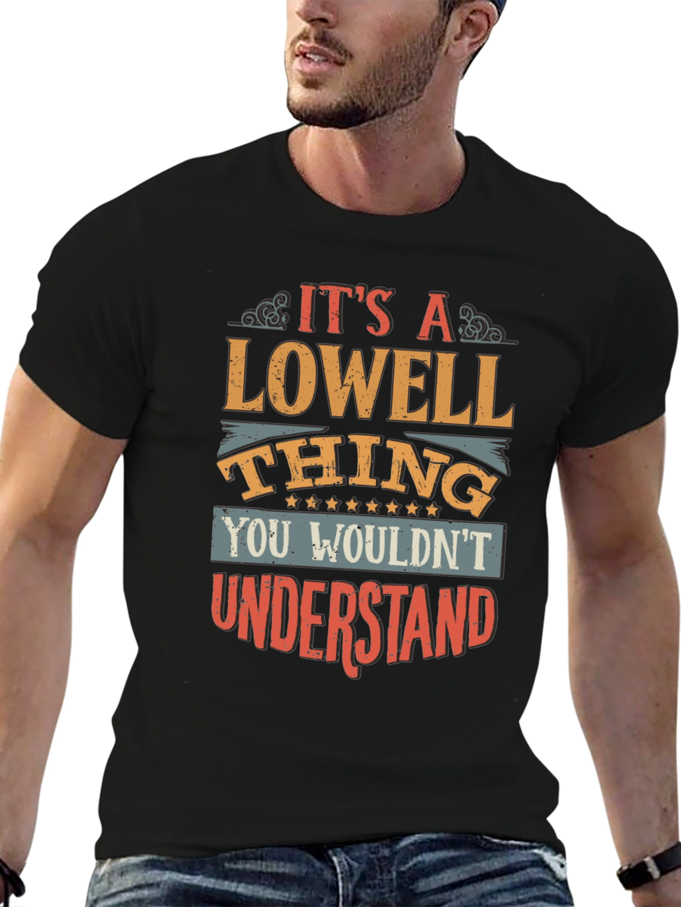 Lowell Thing Graphic Tee - Unique Name T-Shirt