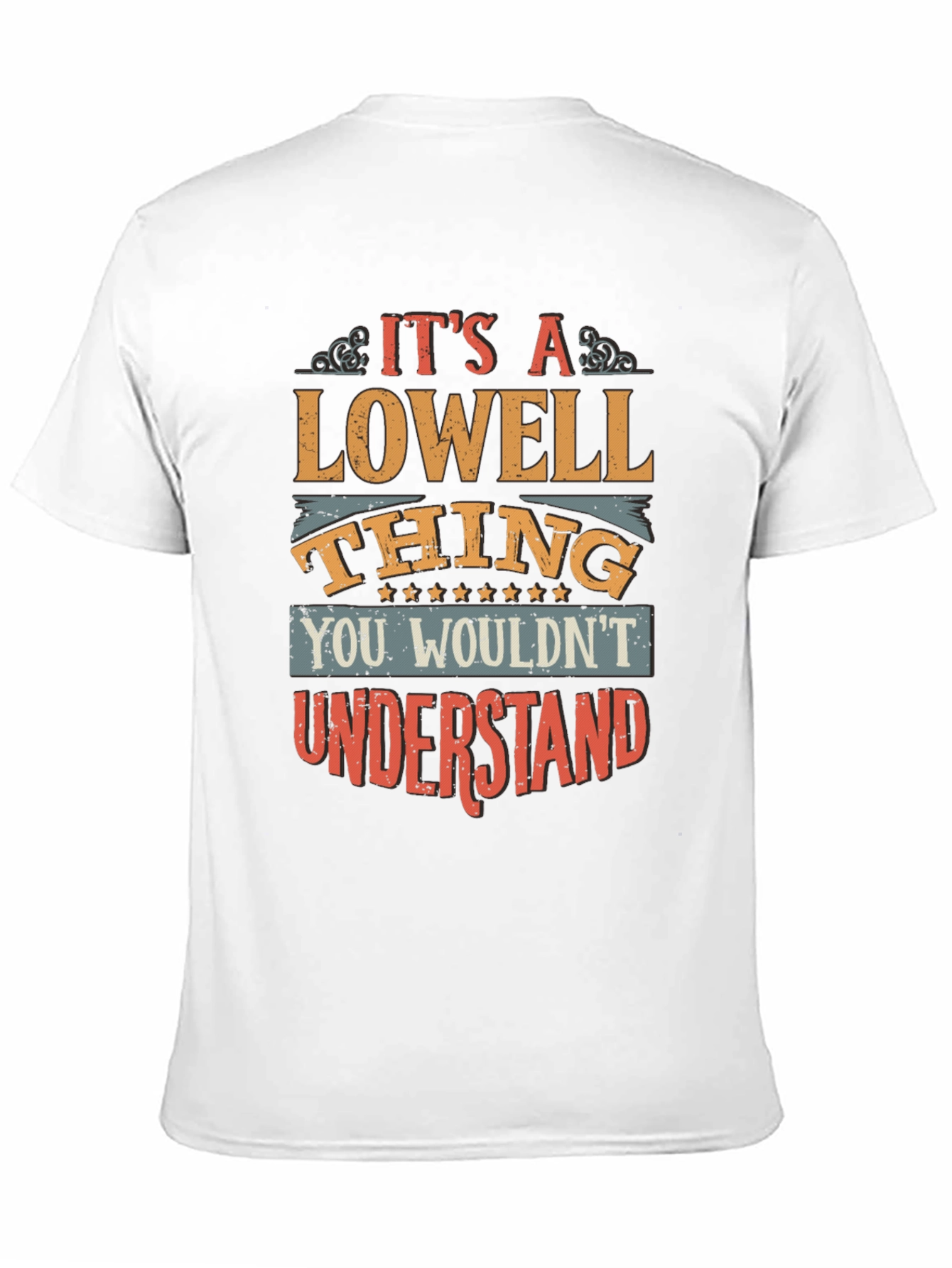 Lowell Thing Graphic Tee - Unique Name T-Shirt