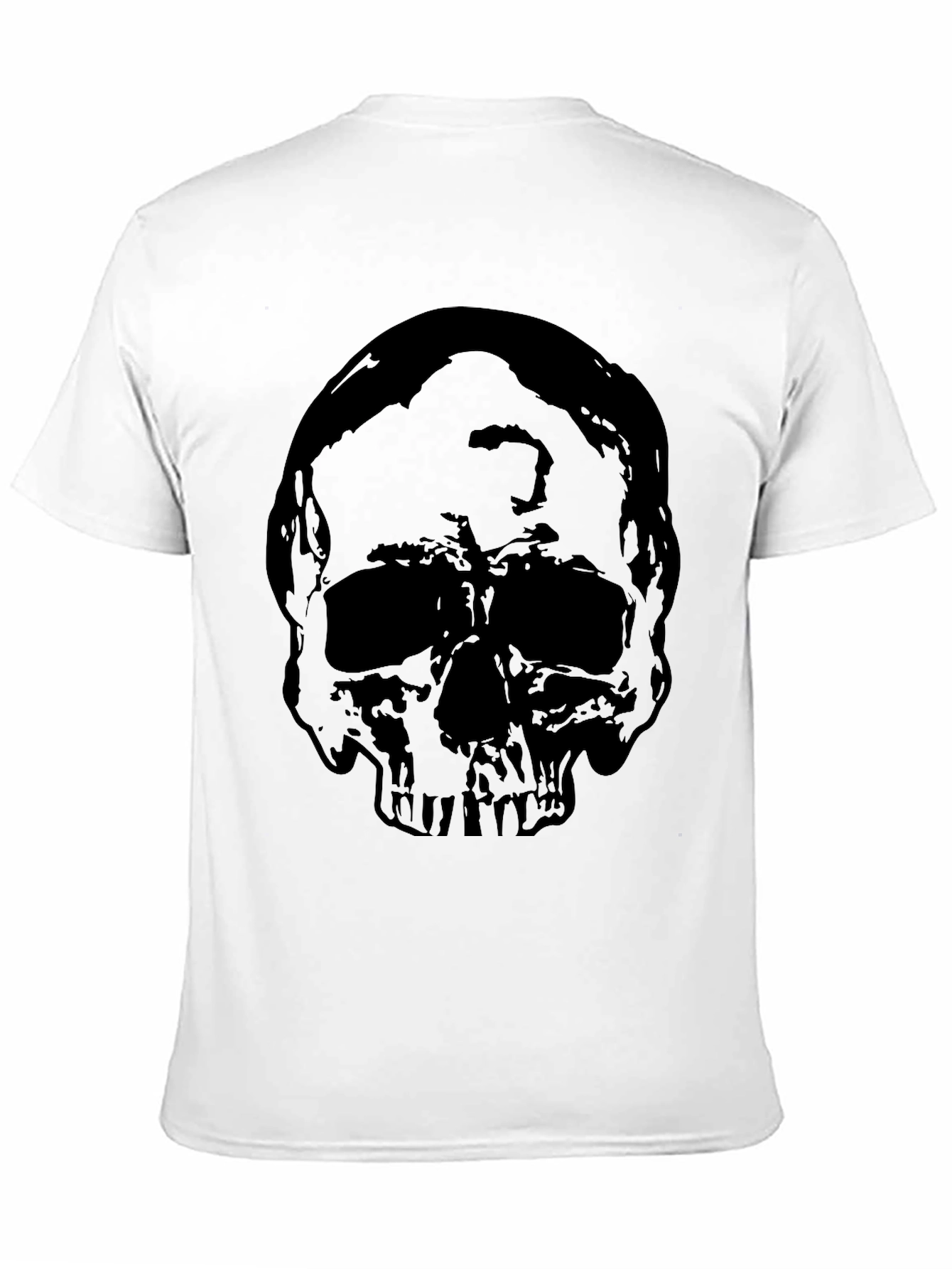 Skull Graphic Black T-Shirt for Men