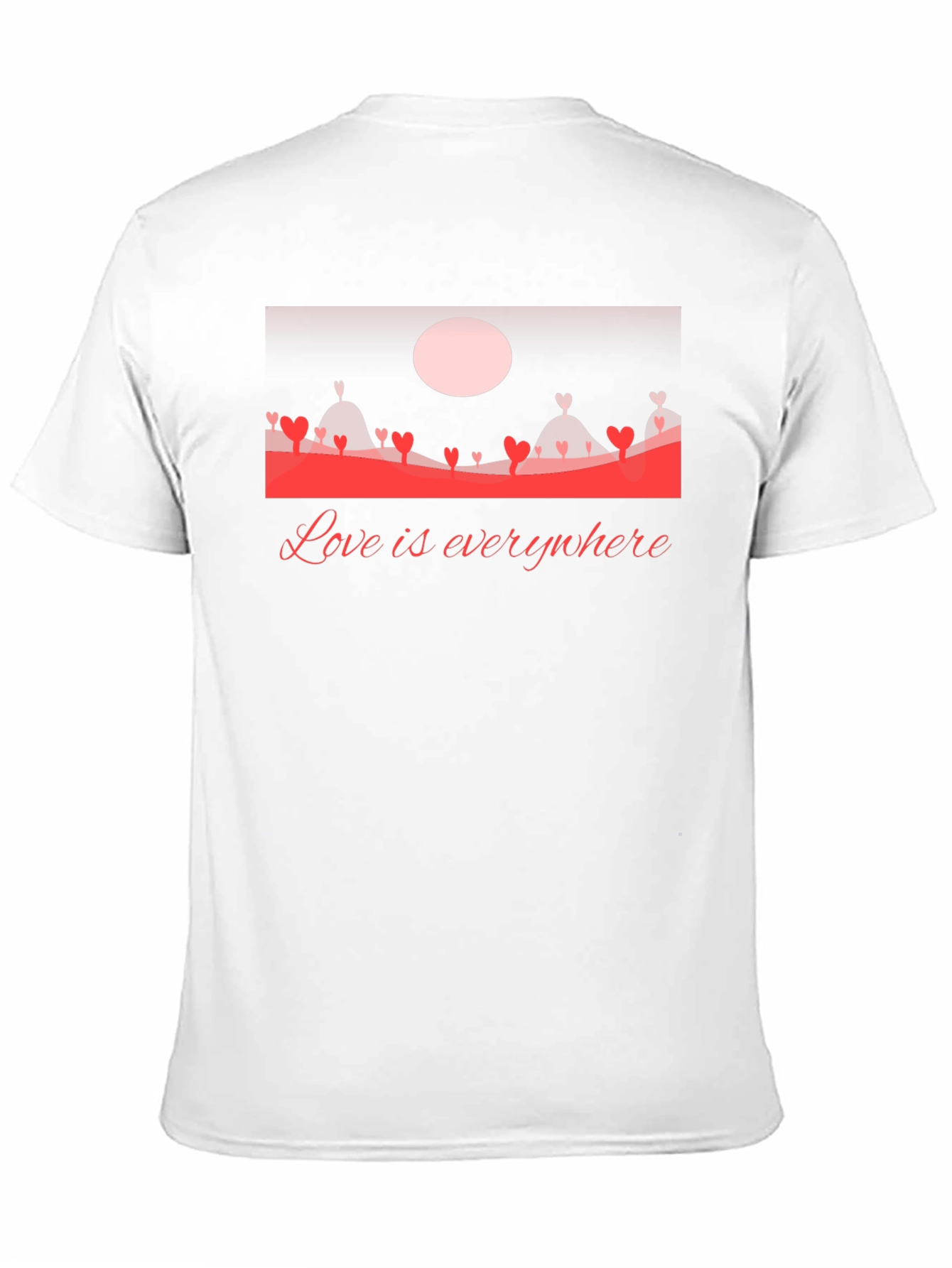 Love Everywhere Graphic T-Shirt - Black