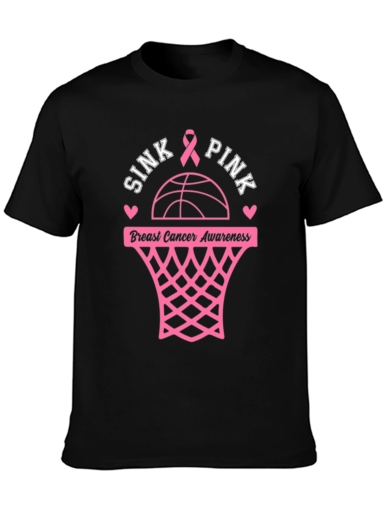 Sink Pink Breast Cancer Awareness T-Shirt