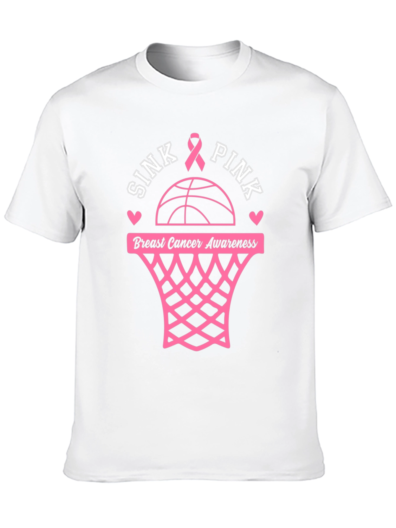 Sink Pink Breast Cancer Awareness T-Shirt