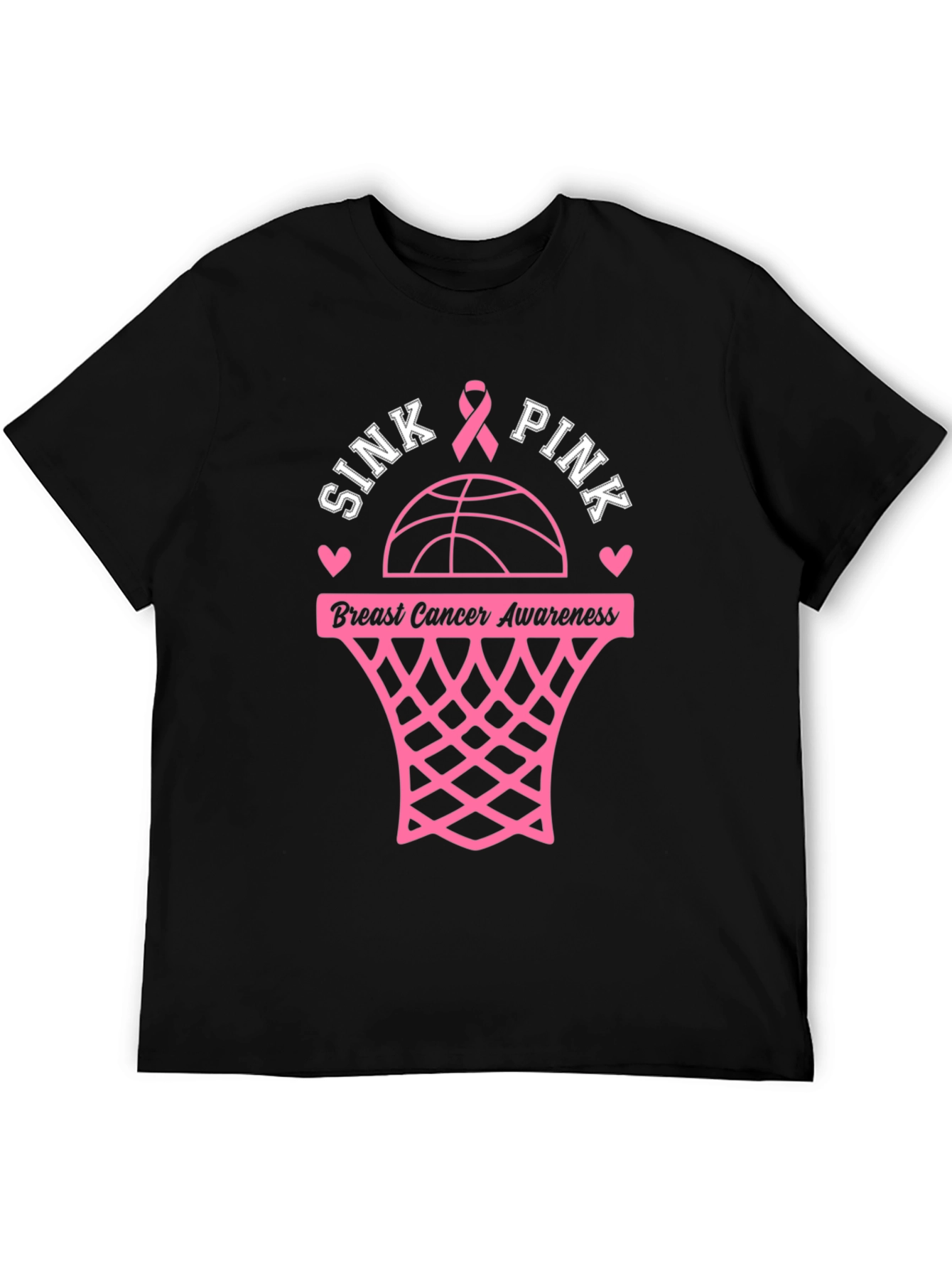 Sink Pink Breast Cancer Awareness T-Shirt