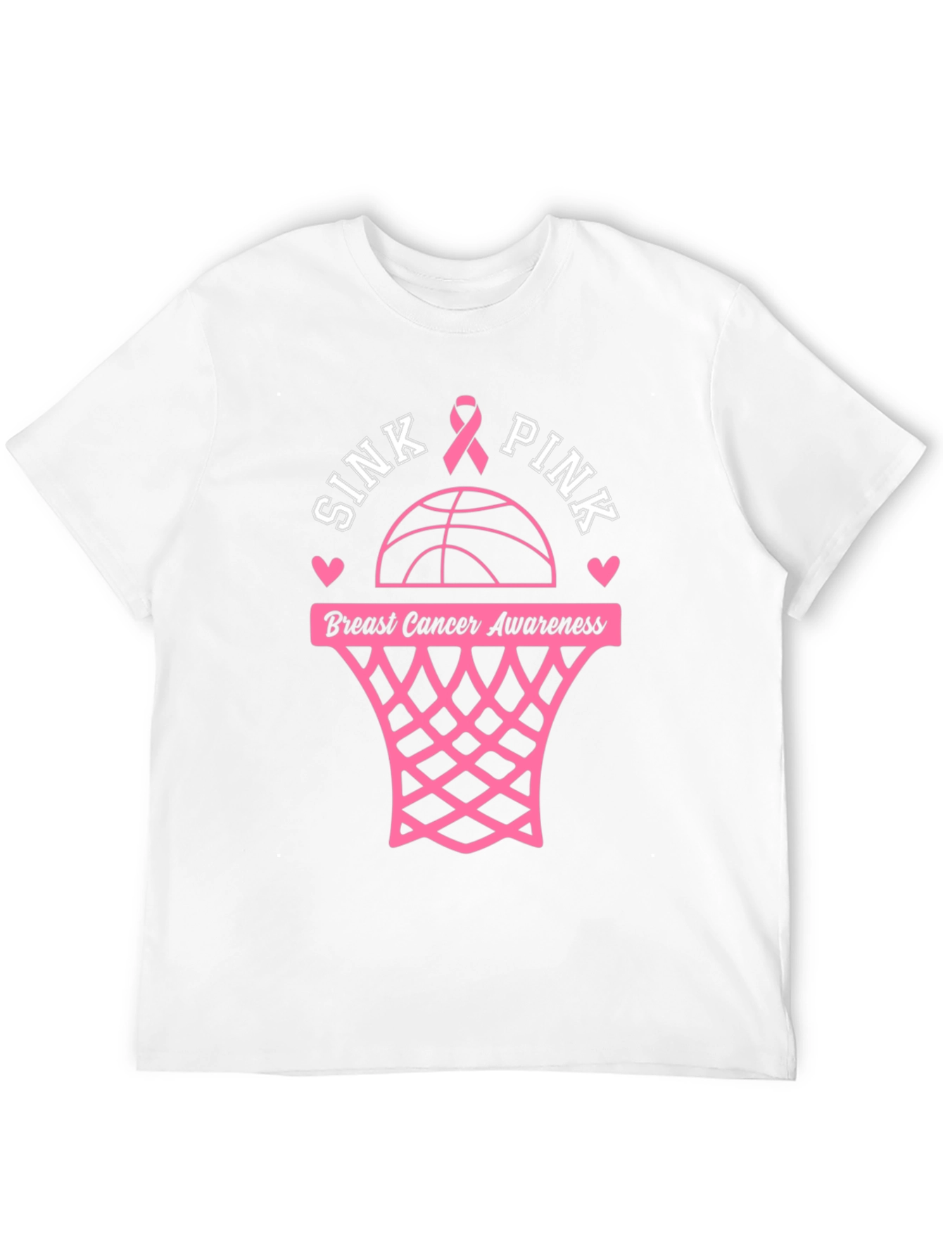 Sink Pink Breast Cancer Awareness T-Shirt
