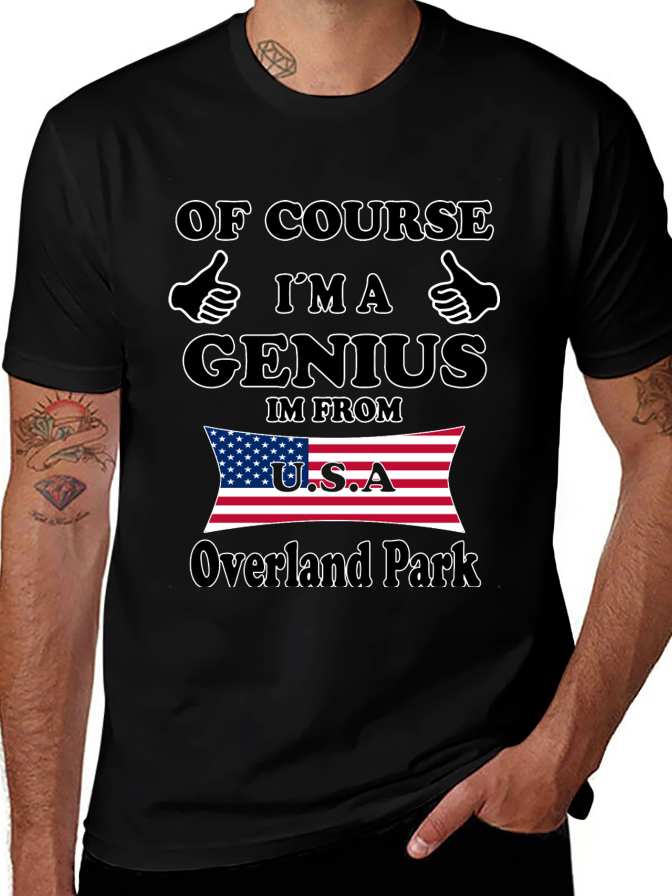 Genius From Overland Park USA T-Shirt