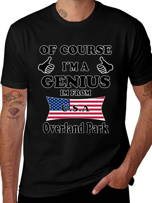 Genius From Overland Park USA T-Shirt