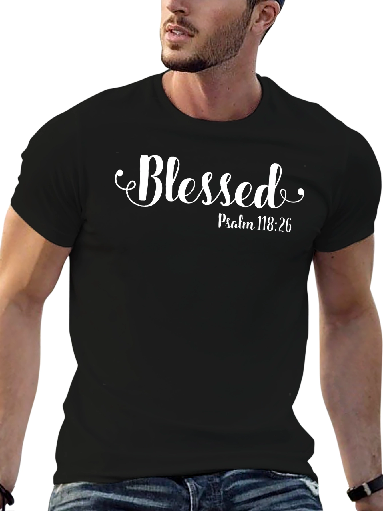 Blessed Psalm 118:26 Christian T-Shirt