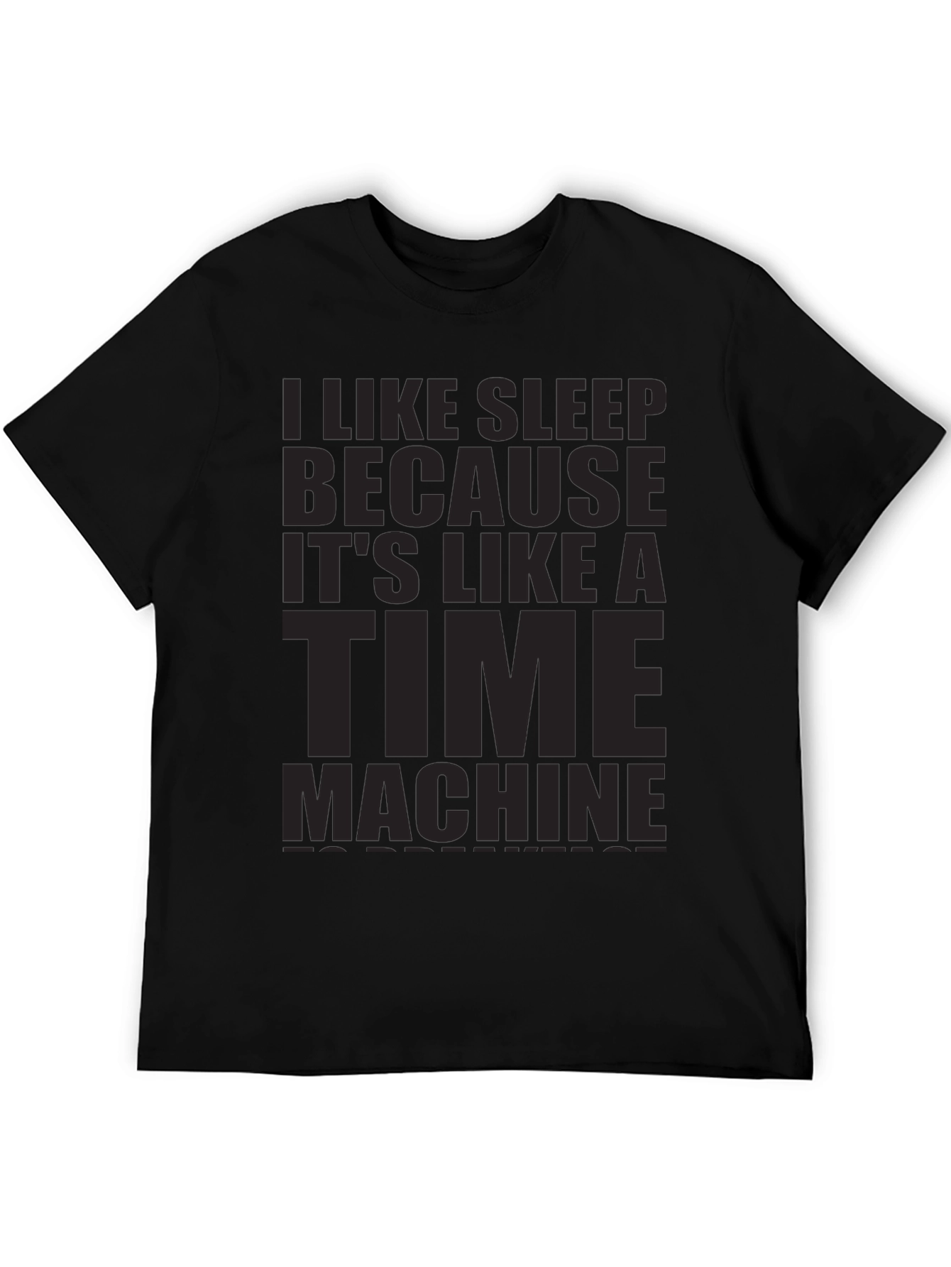 I Like Sleep Time Machine Graphic Tee