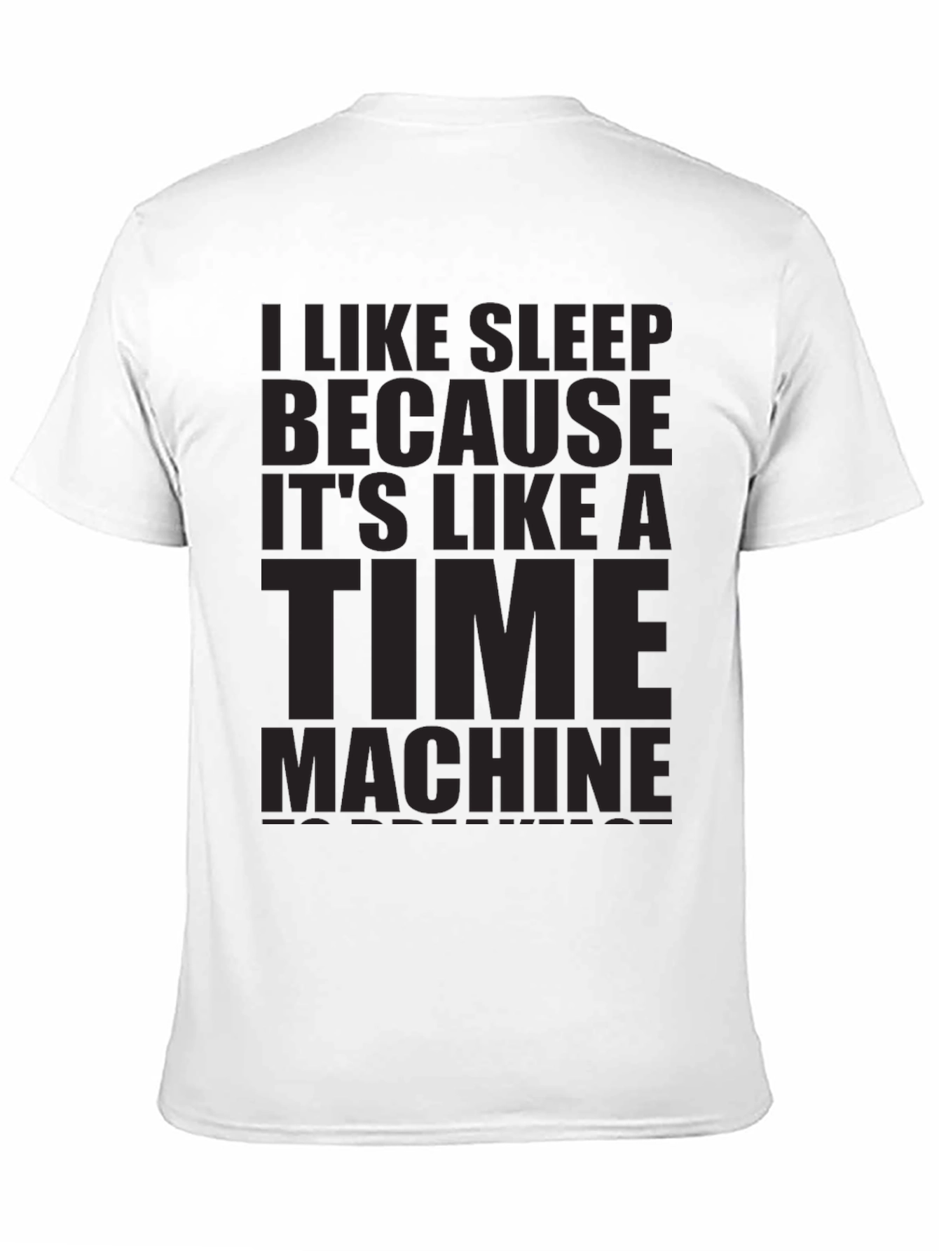 I Like Sleep Time Machine Graphic Tee