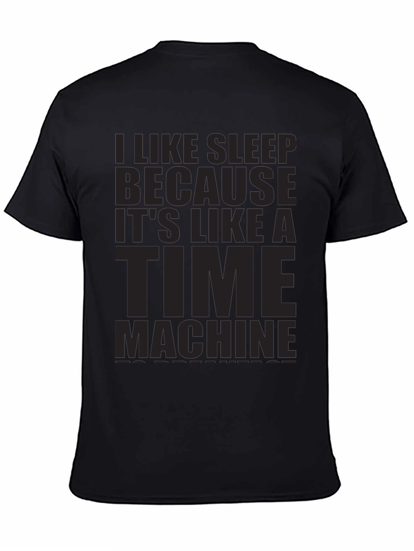 I Like Sleep Time Machine Graphic Tee