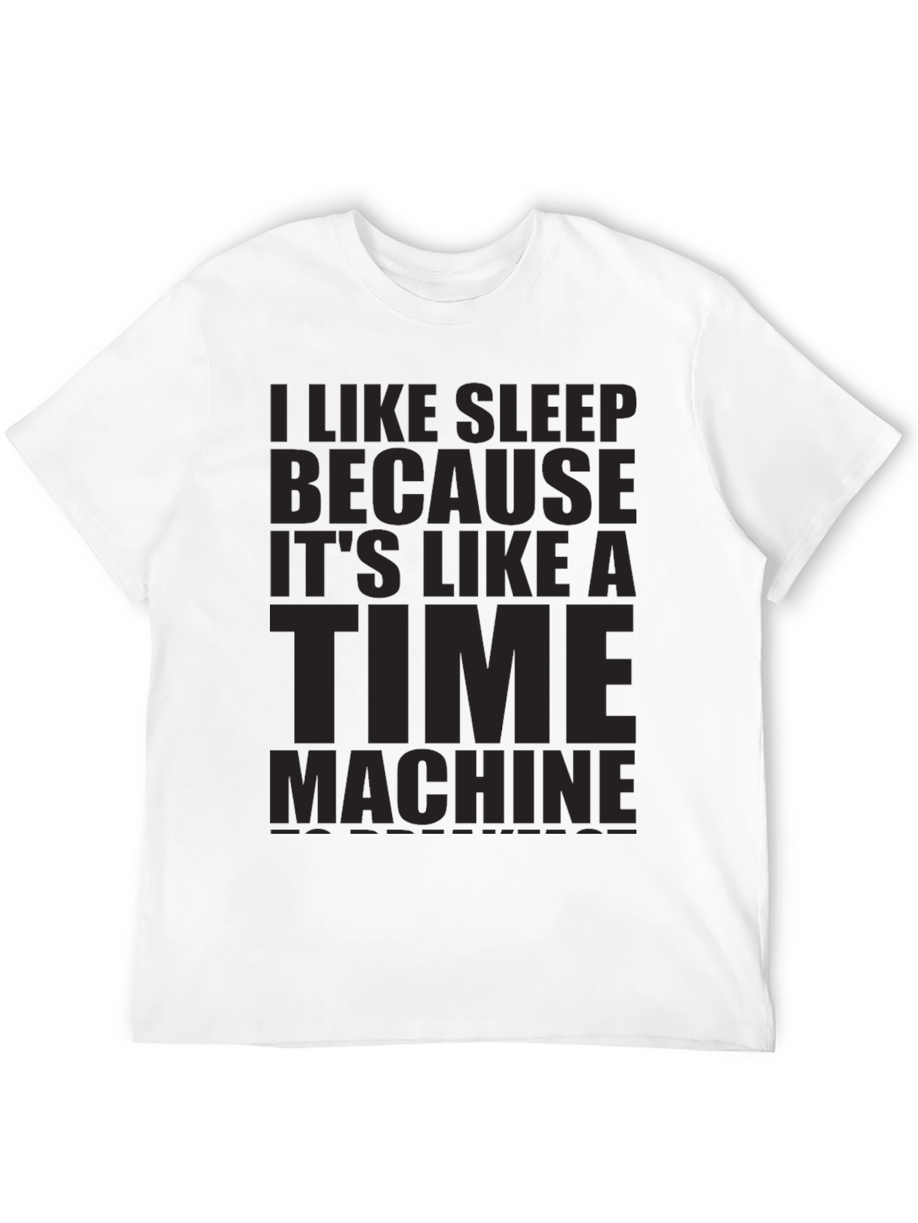 I Like Sleep Time Machine Graphic Tee