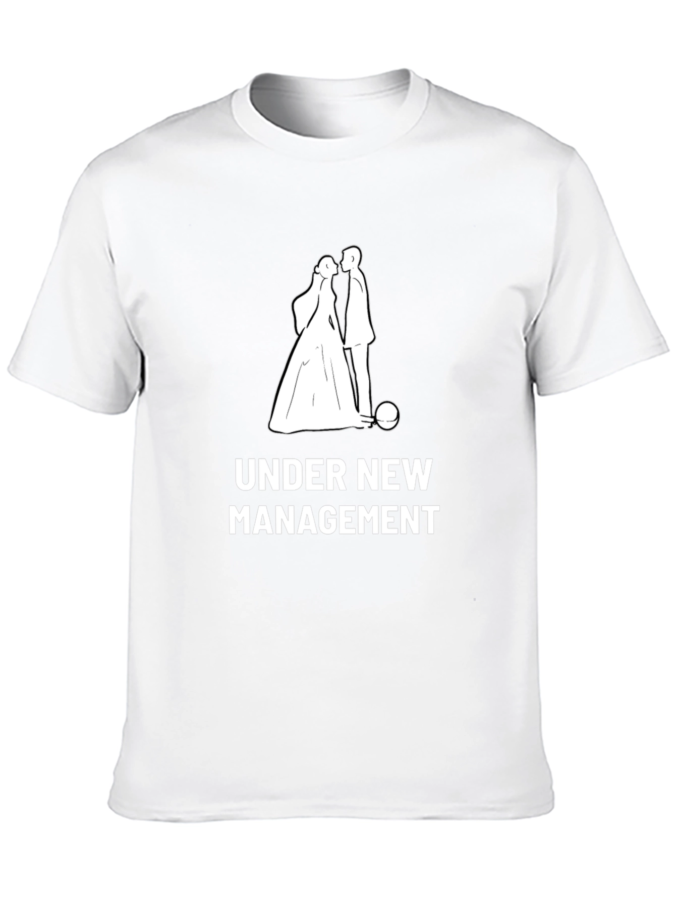 Under New Management Wedding T-Shirt
