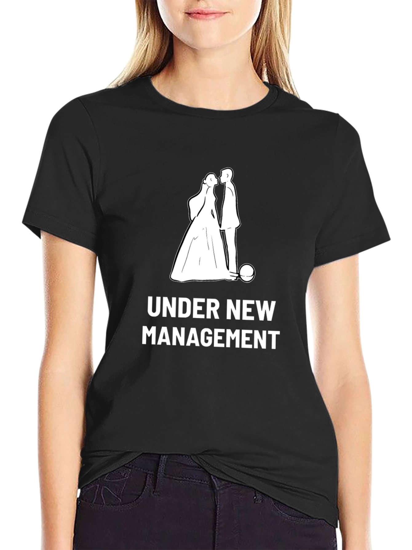 Under New Management Wedding T-Shirt