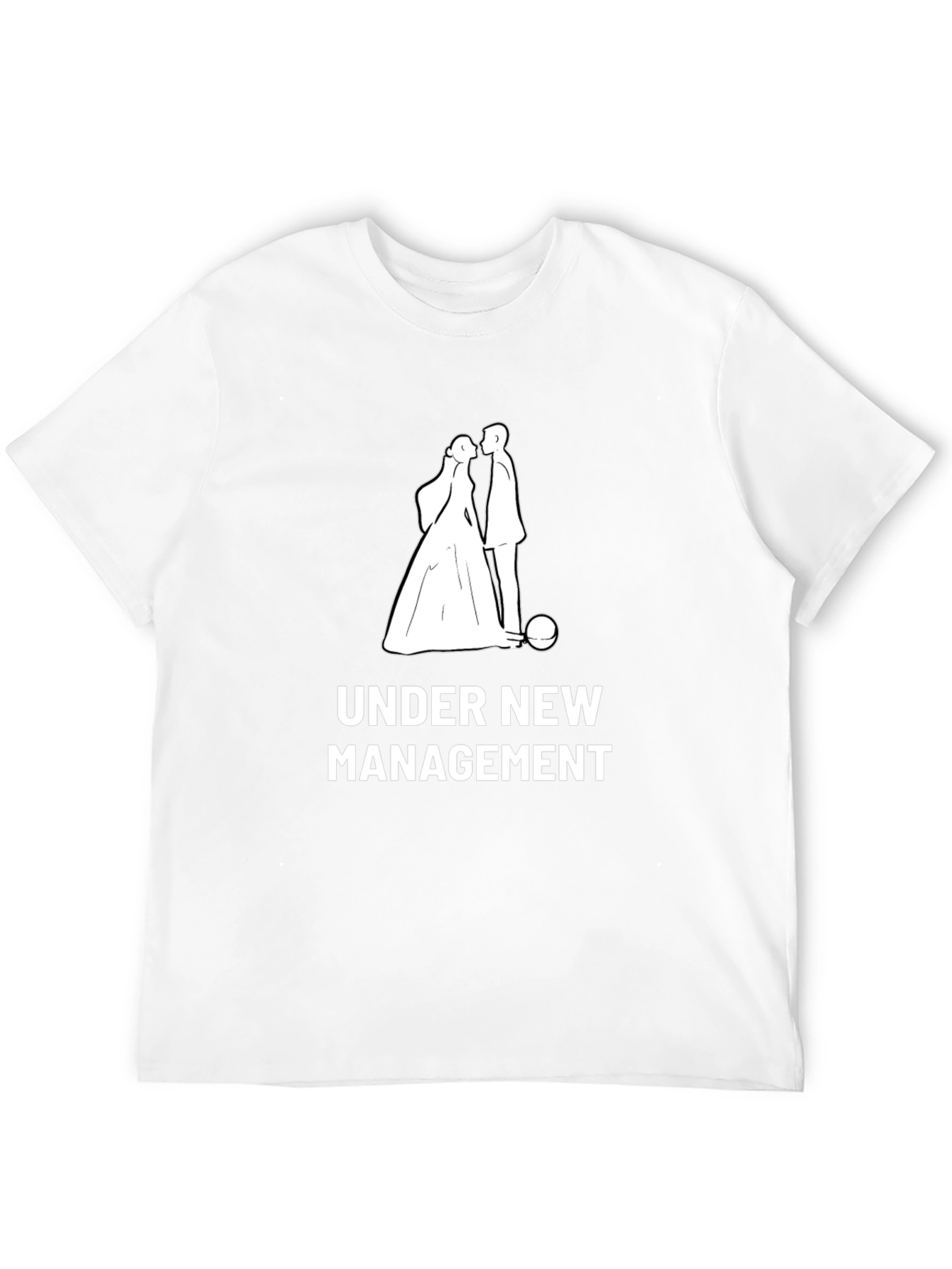 Under New Management Wedding T-Shirt