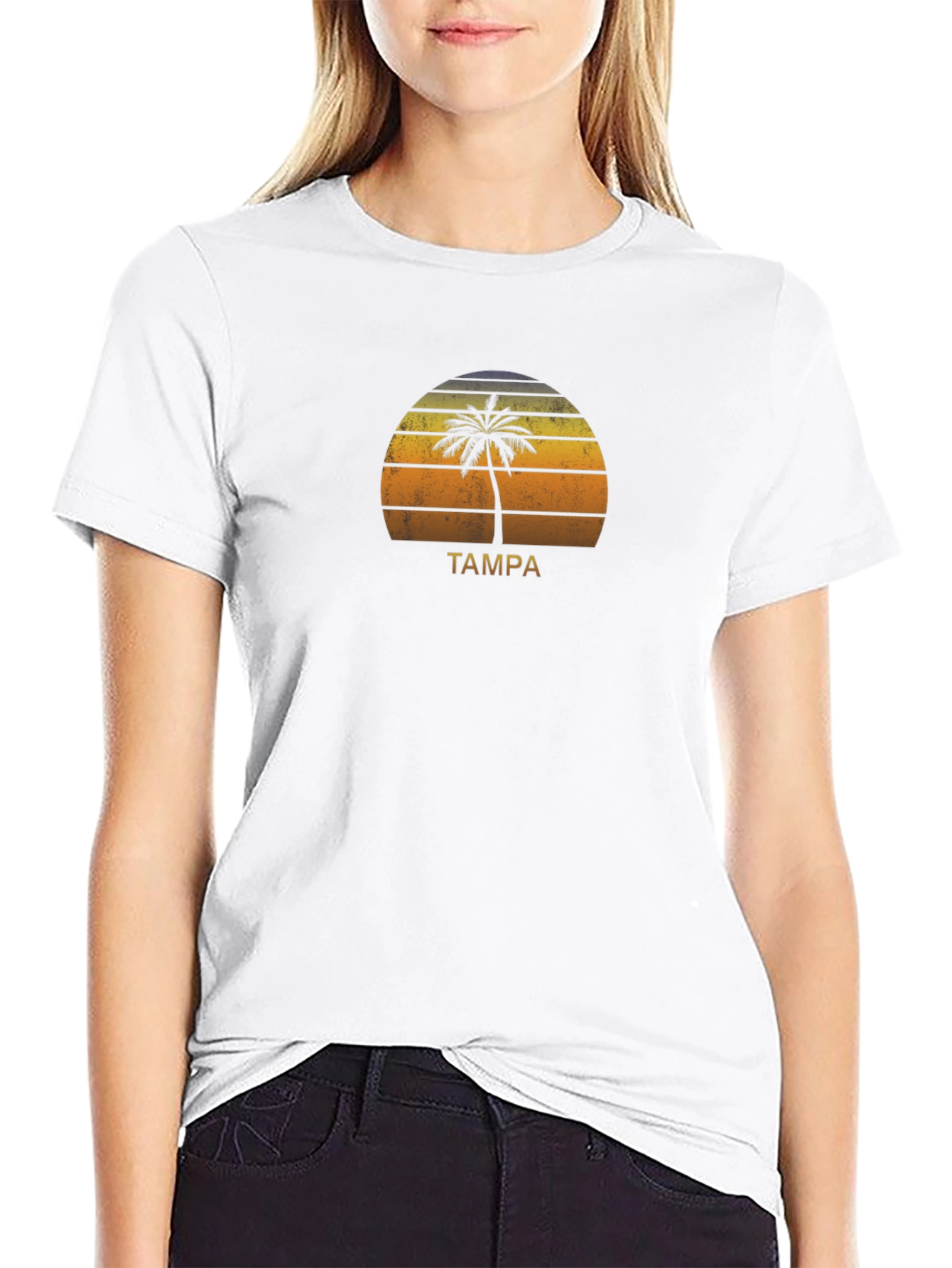 Retro Tampa Palm Tree T-Shirt