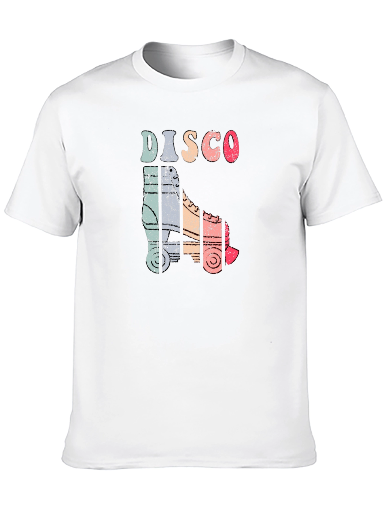 Retro Disco Roller Skate T-Shirt