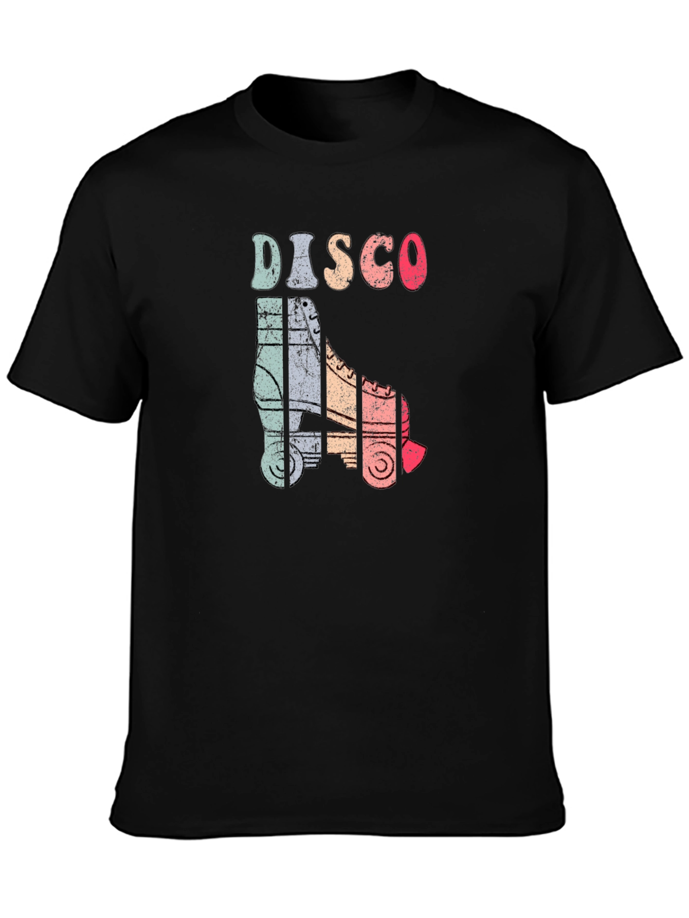 Retro Disco Roller Skate T-Shirt