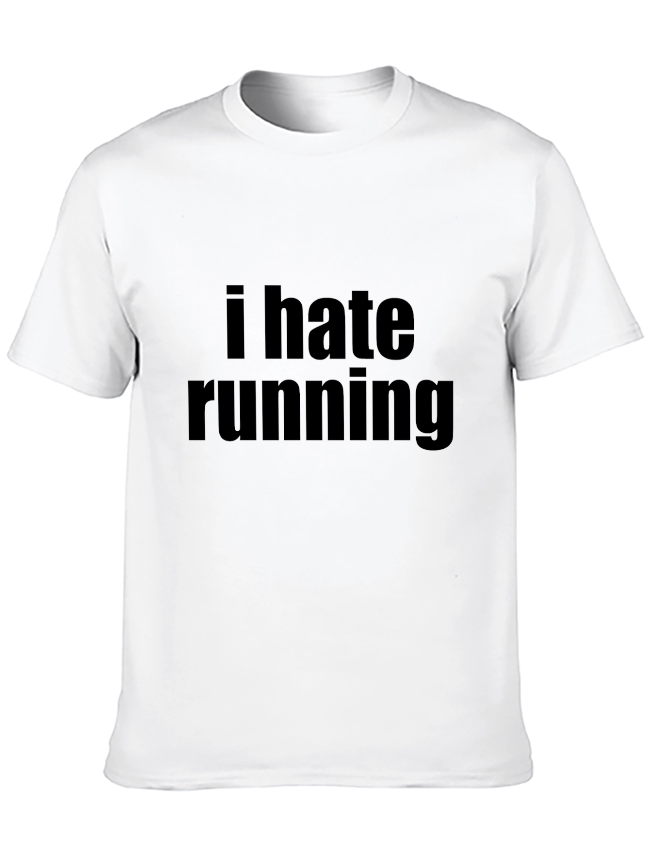 I Hate Running Graphic Tee