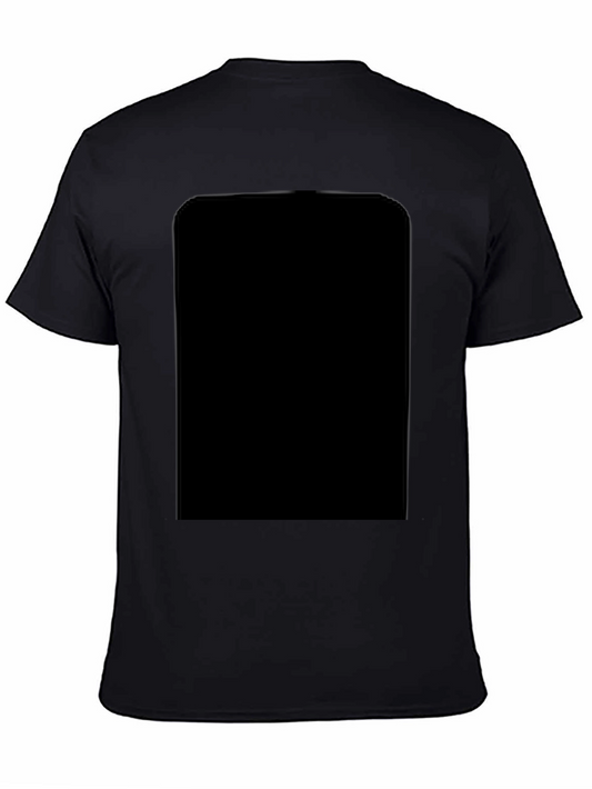 Mens Black Casual T-Shirt
